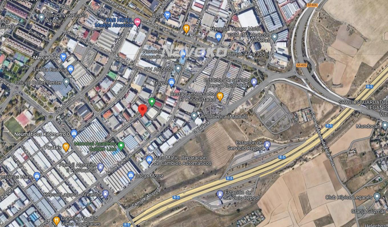 Suelo industrial para plataforma logística en Madrid